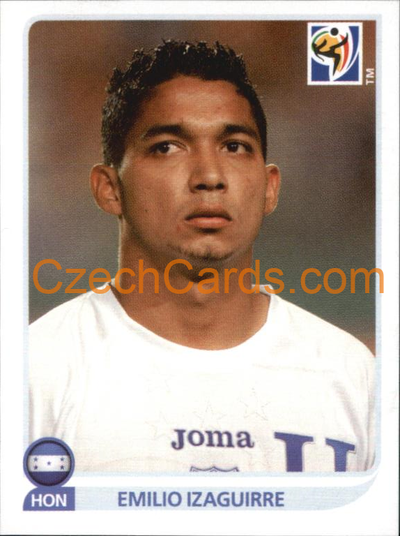 Emilio Izaguirre 2010 Panini FIFA World Cup sticker #609