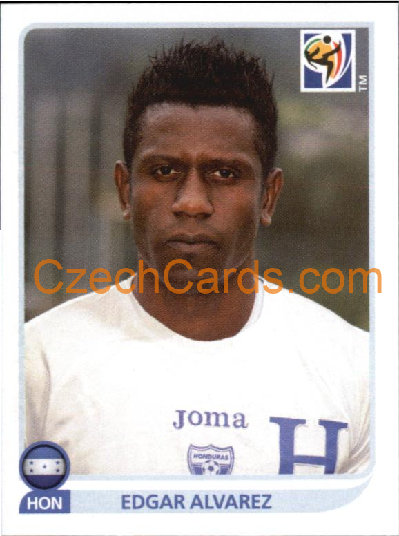 Edgar Alvarez 2010 Panini FIFA World Cup sticker #614