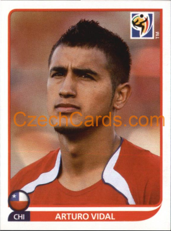 Arturo Vidal 2010 Panini FIFA World Cup sticker #625