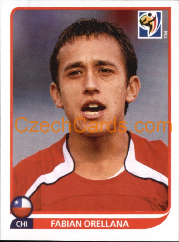 Fabian Orellana 2010 Panini FIFA World Cup sticker #633