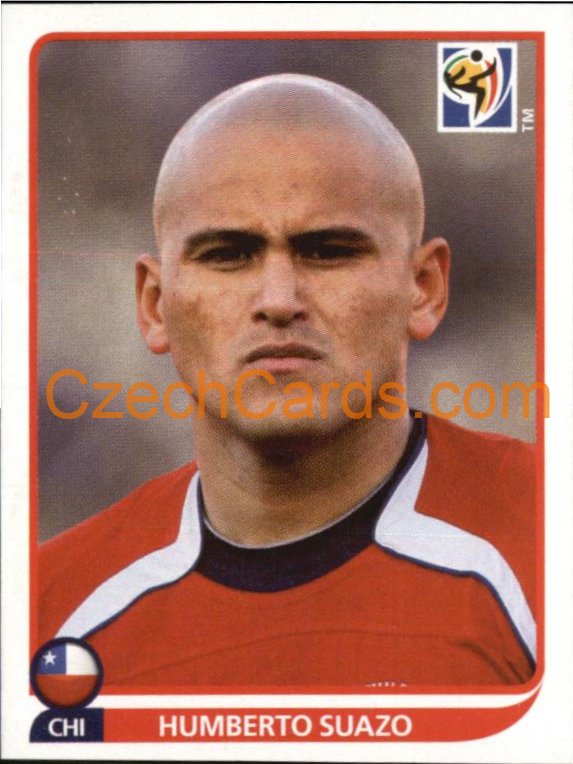 Humberto Suazo 2010 Panini FIFA World Cup sticker #636