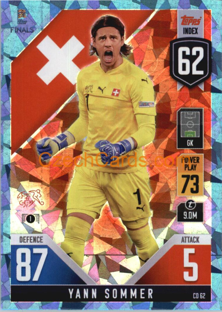 Yann Sommer 2022/23 Match Attax 101 blue #CD62