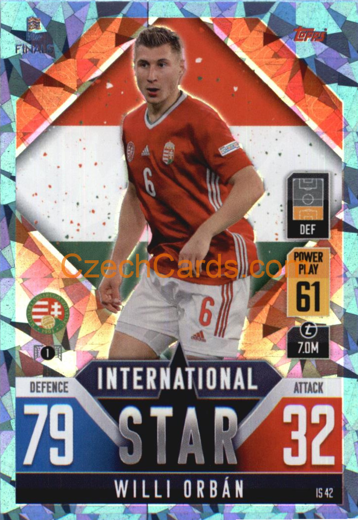 Willi Orbán 2022/23 Match Attax 101 blue #IS42