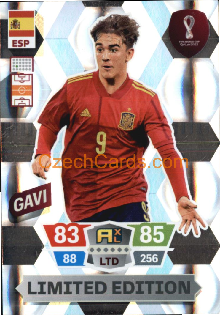 Gavi 2022 Panini World Cup Adrenalyn Limited Edition #LE-G