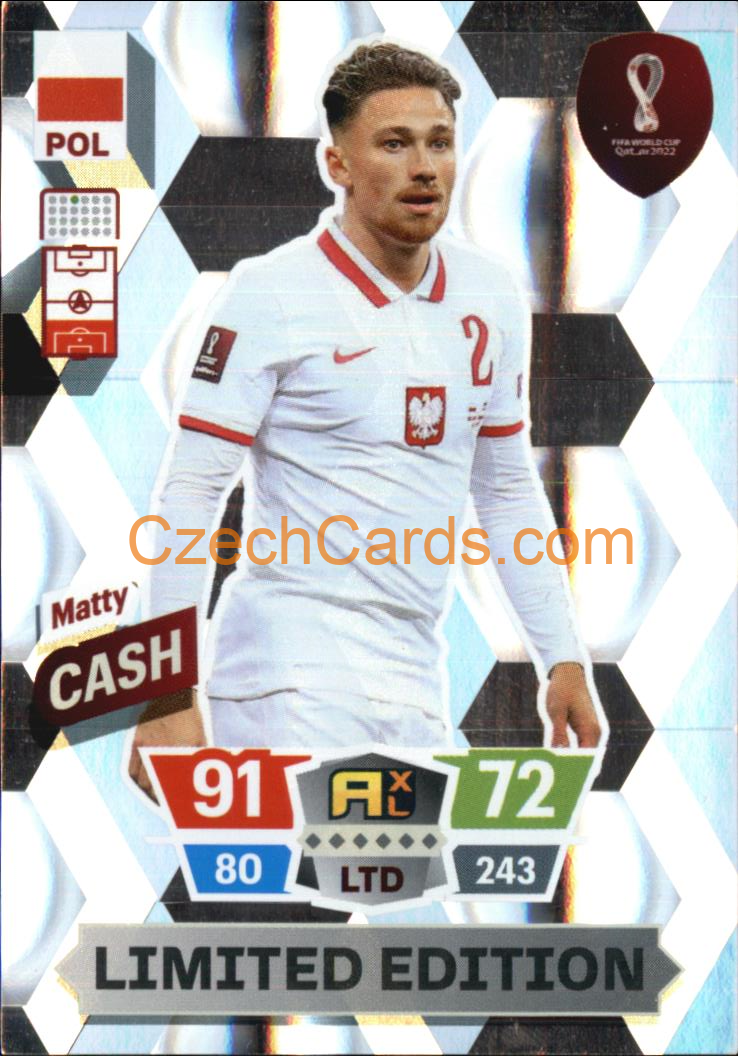 Matty Cash 2022 Panini World Cup Adrenalyn Limited Edition #LE-MC