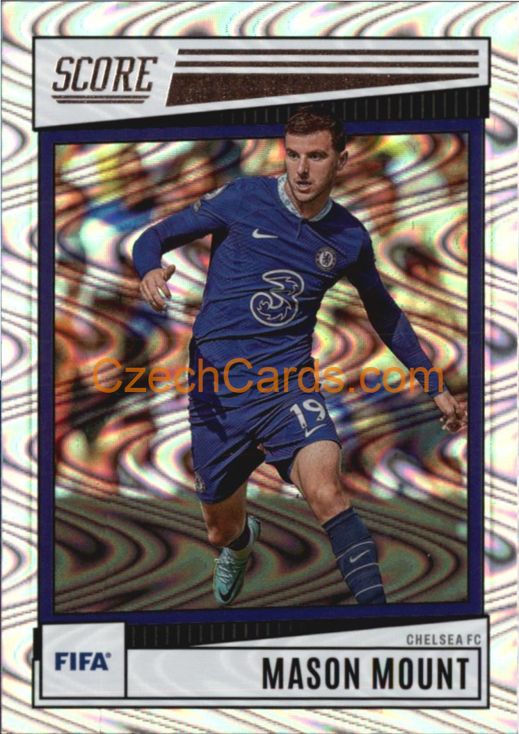 Mason Mount 2022/23 Panini SCORE FIFA Swirl parallel #33