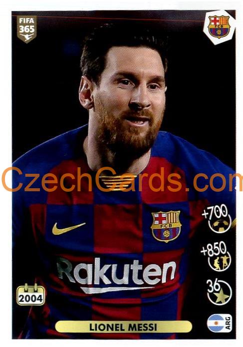 Lionel Messi 2021 Panini FIFA 365 Sticker #5