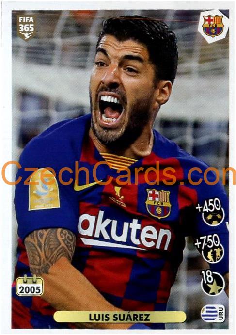 Luis Suárez 2021 Panini FIFA 365 Sticker #10