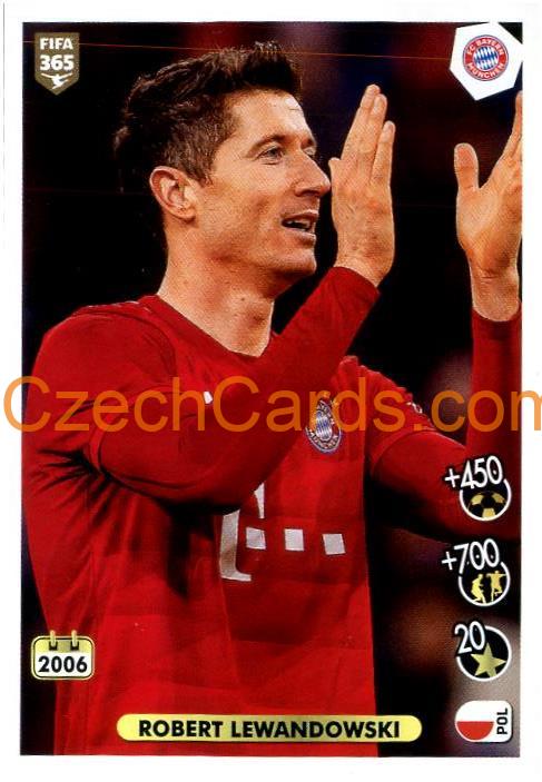 Robert Lewandowski 2021 Panini FIFA 365 Sticker #12