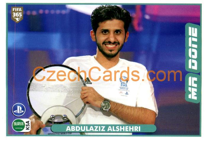 Abdulaziz Alshehri 2021 Panini FIFA 365 Sticker #17