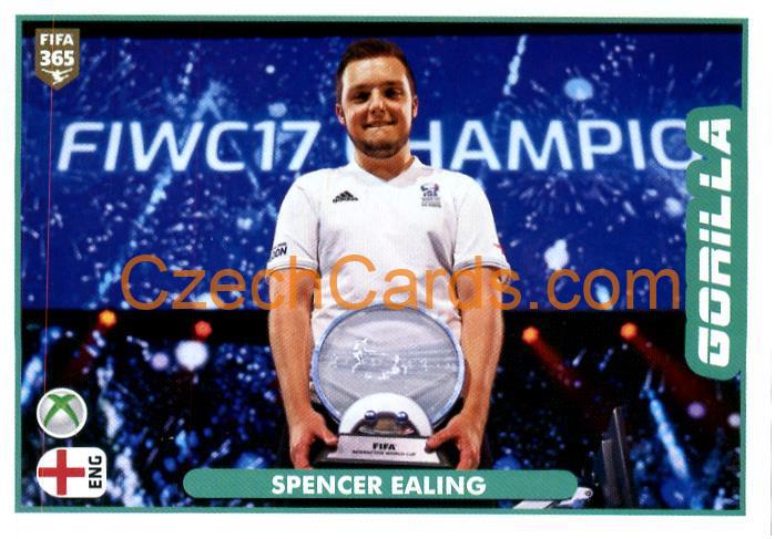 Spencer Ealing 2021 Panini FIFA 365 Sticker #20