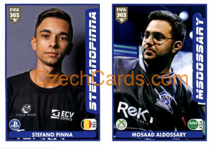 Stefano Pinna - Mosaad Aldossary 2021 Panini FIFA 365 Sticker #23
