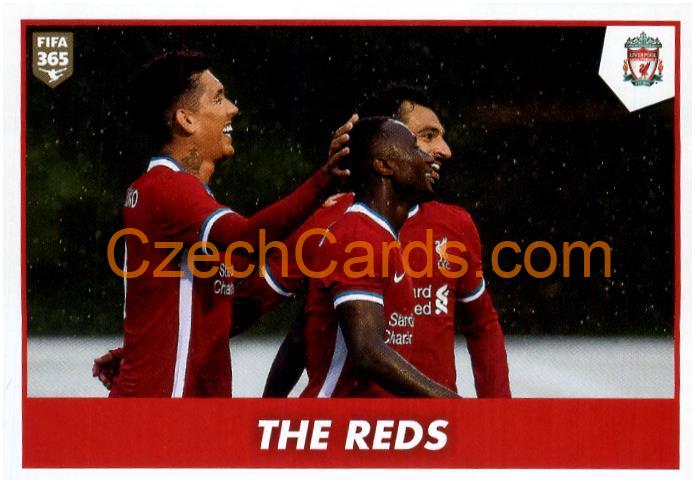 Liverpool FC - The Reds 2021 Panini FIFA 365 Sticker #33