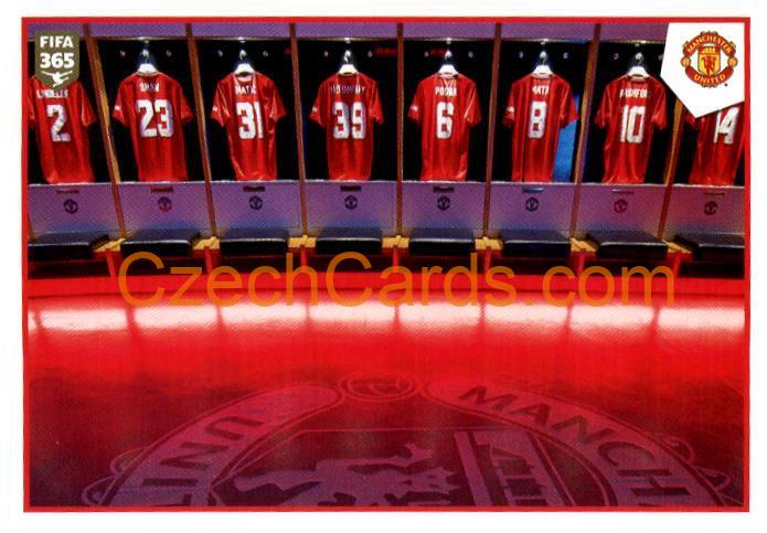 Manchester United bus / fans 2021 Panini FIFA 365 Sticker #57