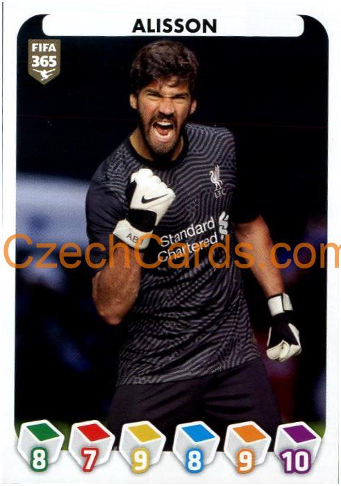 Alisson 2021 Panini FIFA 365 Sticker #71