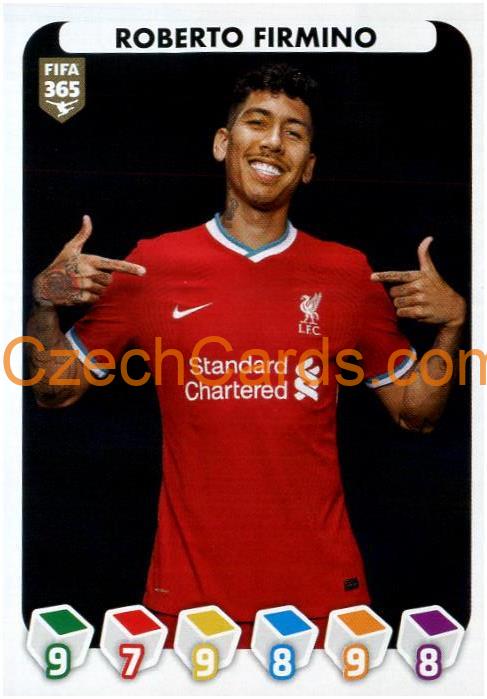 Roberto Firmino 2021 Panini FIFA 365 Sticker #74