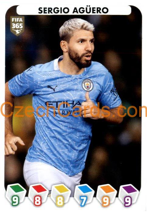 Sergio Agüero 2021 Panini FIFA 365 Sticker #82