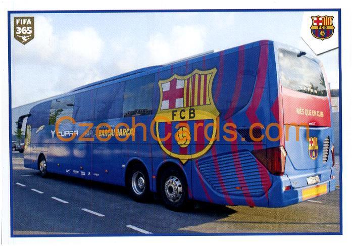FC Barcelona bus / fans 2021 Panini FIFA 365 Sticker #105
