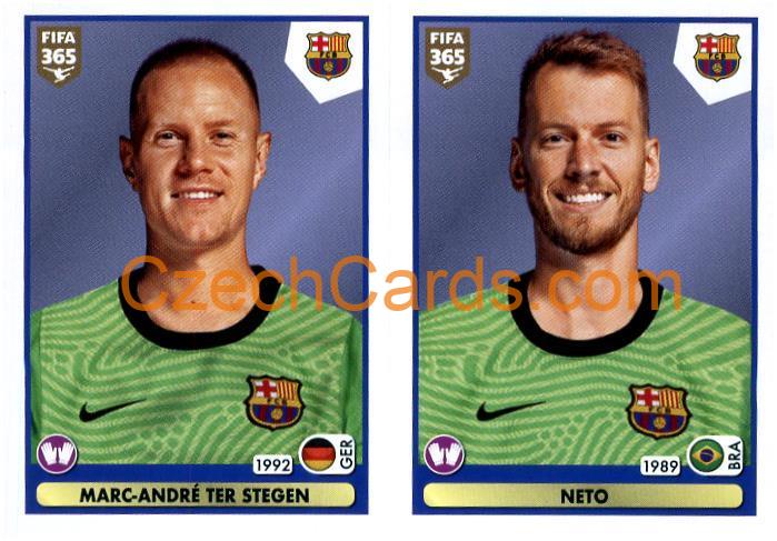 Marc-André ter Stegen - Neto 2021 Panini FIFA 365 Sticker #106