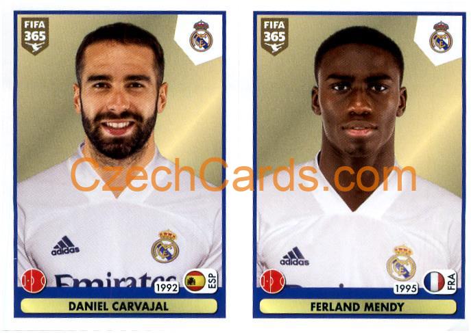 Daniel Carvajal - Ferland Mendy 2021 Panini FIFA 365 Sticker #123