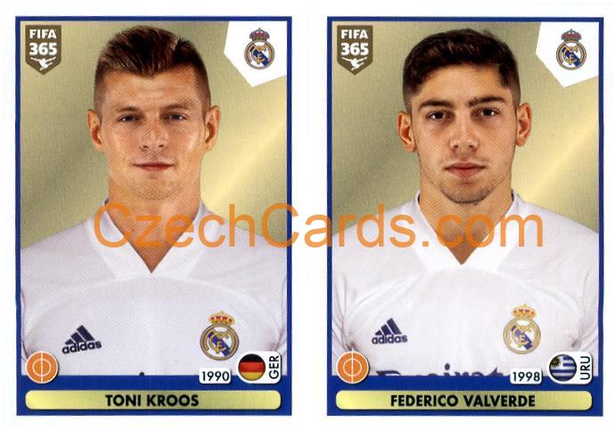 Toni Kroos - Federico Valverde 2021 Panini FIFA 365 Sticker #125