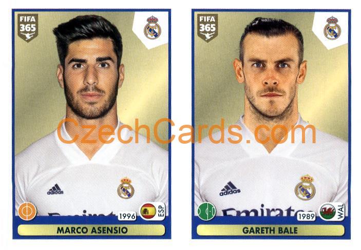 Marco Asensio - Gareth Bale 2021 Panini FIFA 365 Sticker #130