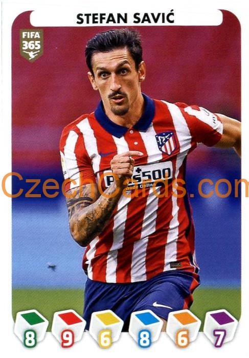 Stefan Savić 2021 Panini FIFA 365 Sticker #135