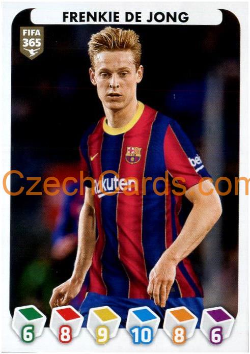 Frenkie de Jong 2021 Panini FIFA 365 Sticker #143