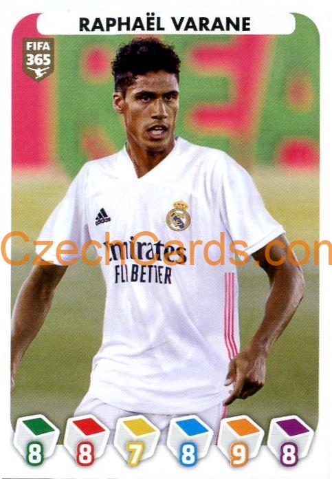 Raphaël Varane 2021 Panini FIFA 365 Sticker #146