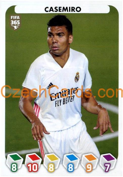 Casemiro 2021 Panini FIFA 365 Sticker #148