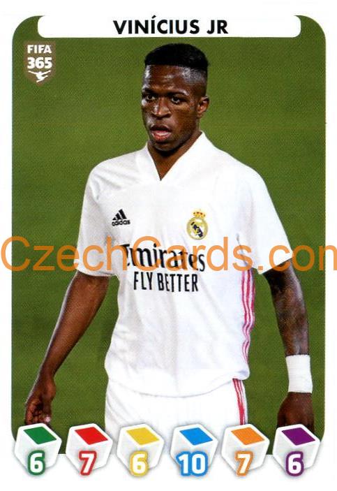 Vinícius Jr 2021 Panini FIFA 365 Sticker #150