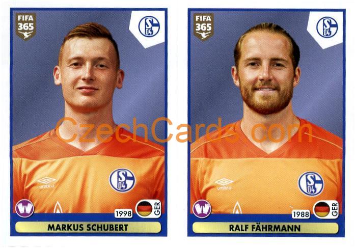 Markus Schubert - Ralf Fährmann 2021 Panini FIFA 365 Sticker #184