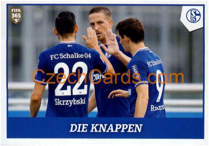 FC Schalke 04 - Die Knappen 2021 Panini FIFA 365 Sticker #189