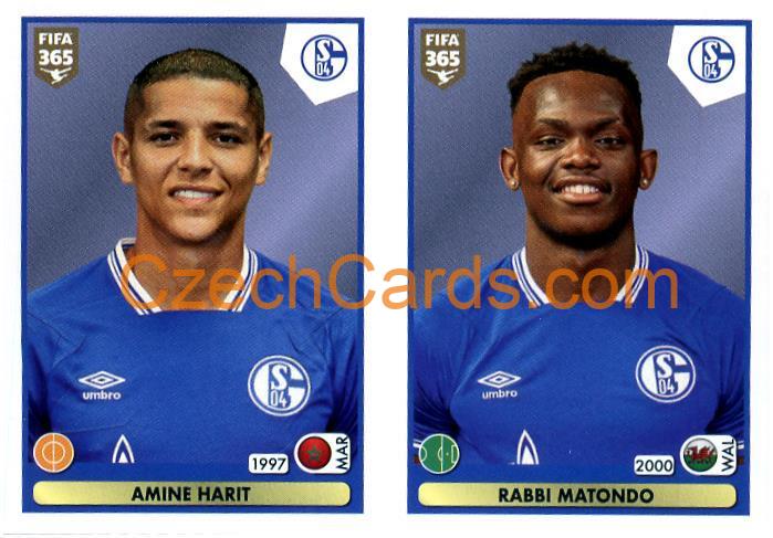 Amine Harit - Rabbi Matondo 2021 Panini FIFA 365 Sticker #194