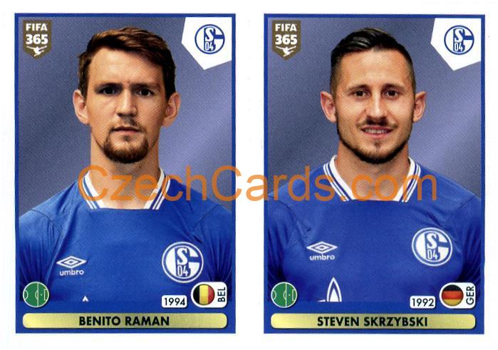 Benito Raman - Steven Skrzybski 2021 Panini FIFA 365 Sticker #195
