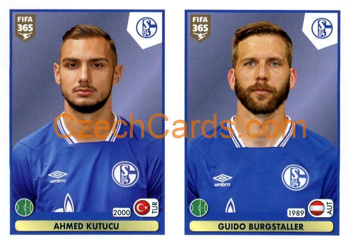 Ahmed Kutucu - Guido Burgstaller 2021 Panini FIFA 365 Sticker #196