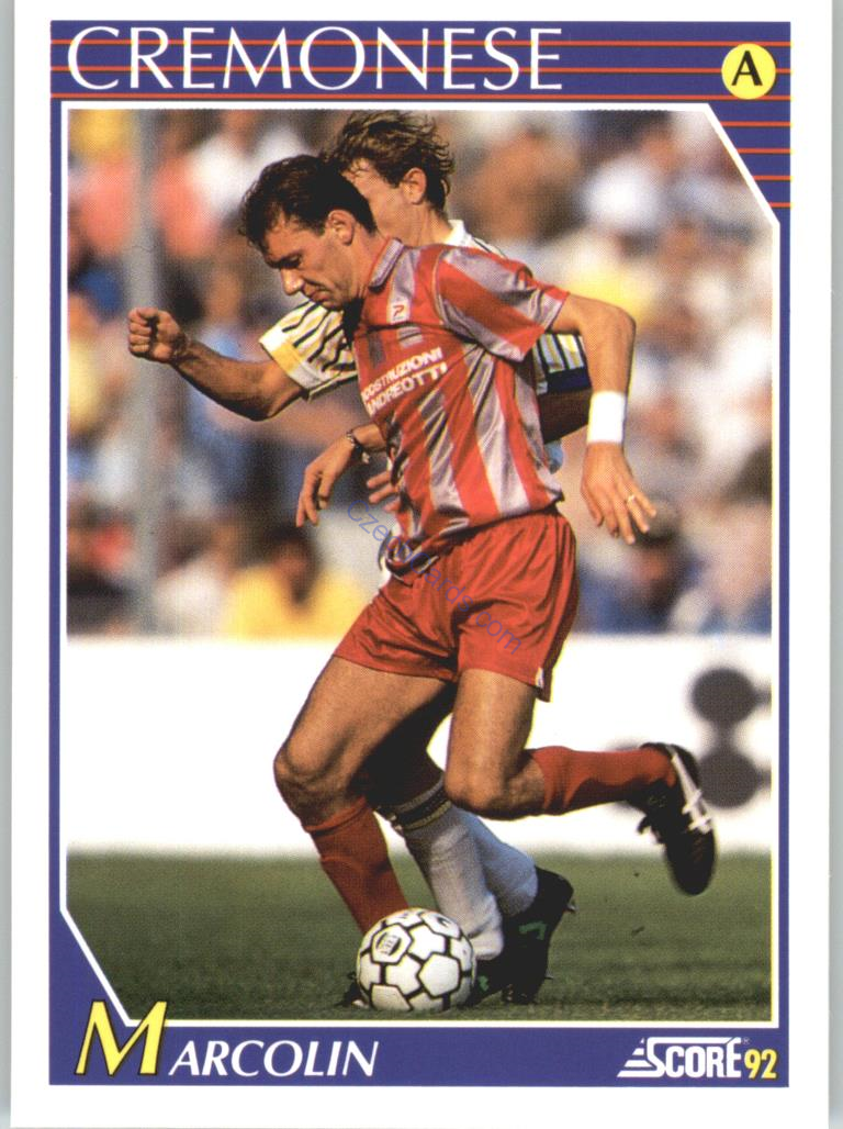 Dario Marcolin 1992 Score Italian League #75