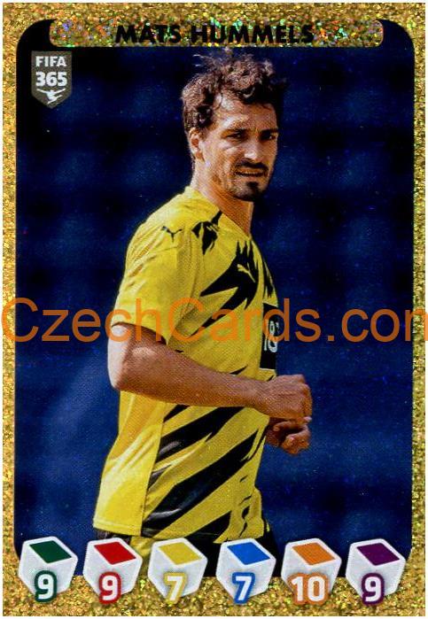 Mats Hummels 2021 Panini FIFA 365 Sticker golden frame #204