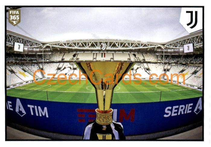 Juventus bus / fans 2021 Panini FIFA 365 Sticker #231