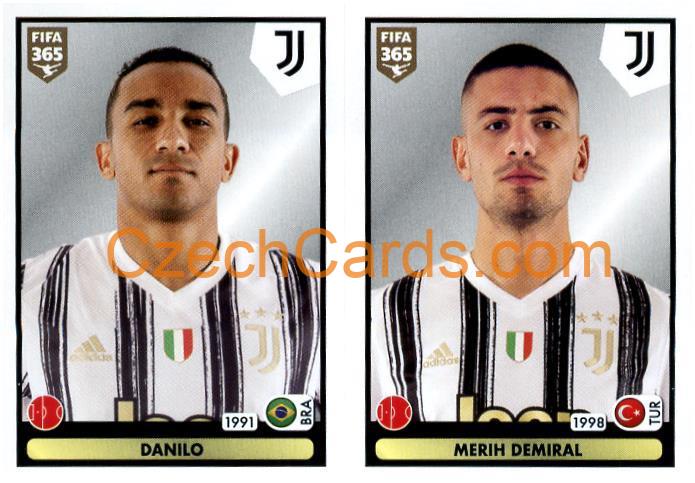 Danilo - Merih Demiral 2021 Panini FIFA 365 Sticker #235