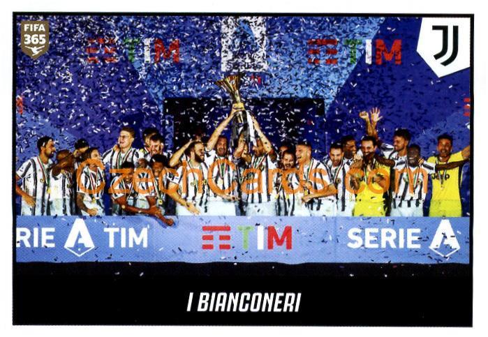 Juventus - I Bianconeri 2021 Panini FIFA 365 Sticker #237