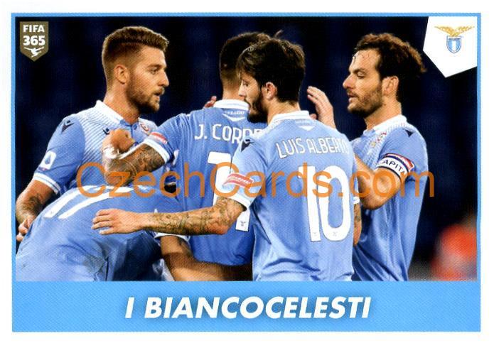 SS Lazio - I Biancocelesti 2021 Panini FIFA 365 Sticker #252