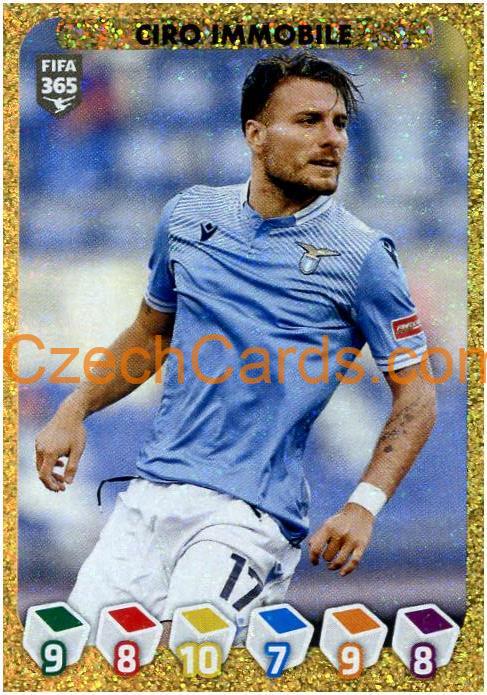 Ciro Immobile 2021 Panini FIFA 365 Sticker golden frame #276