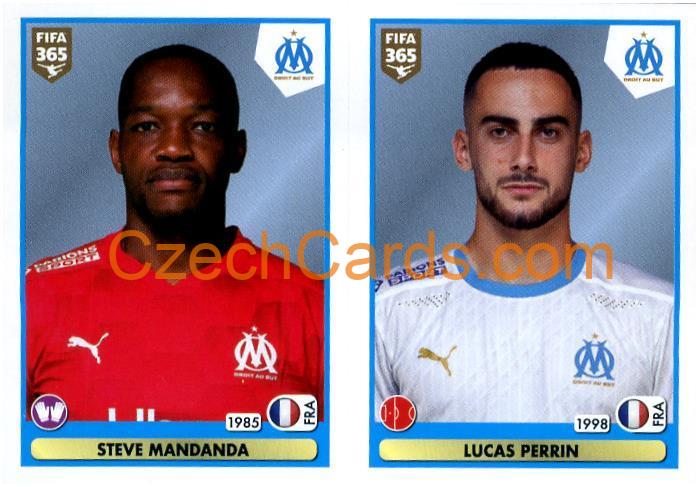 Steve Mandanda - Lucas Perrin 2021 Panini FIFA 365 Sticker #280