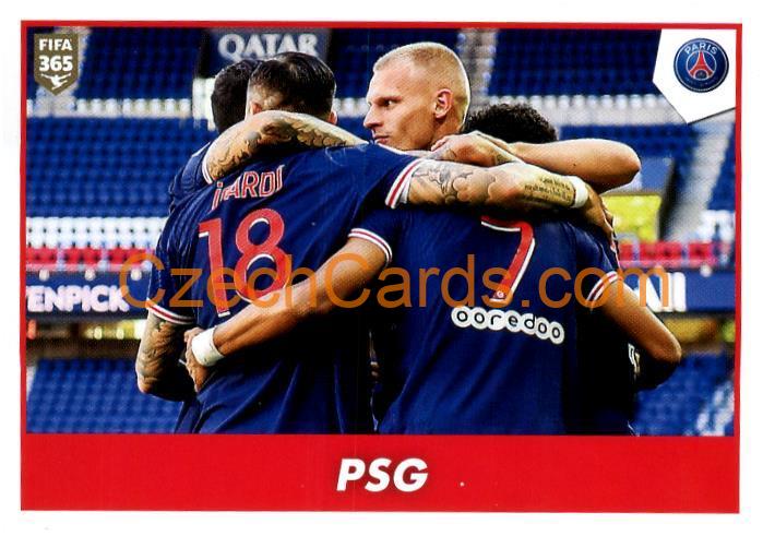 Paris Saint-Germain - PSG 2021 Panini FIFA 365 Sticker #300