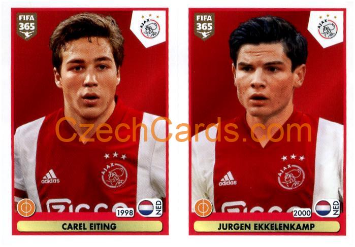 Carel Eiting - Jurgen Ekkelenkamp 2021 Panini FIFA 365 Sticker #318