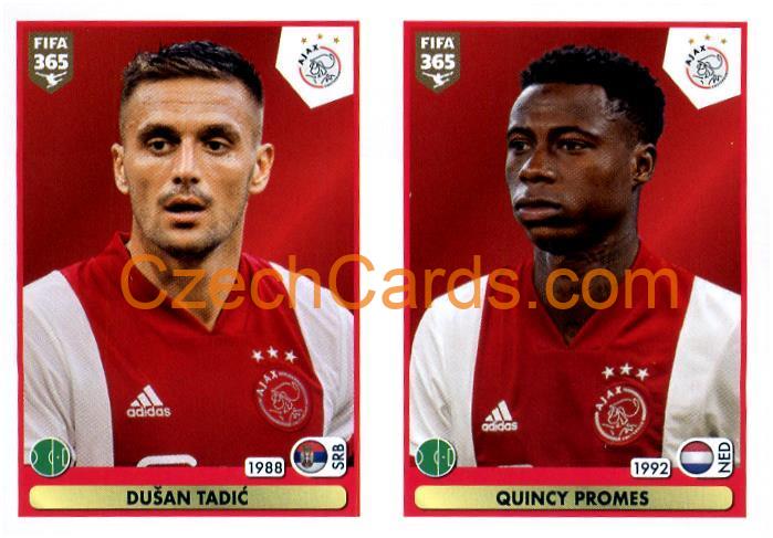 Dušan Tadić - Quincy Promes 2021 Panini FIFA 365 Sticker #322