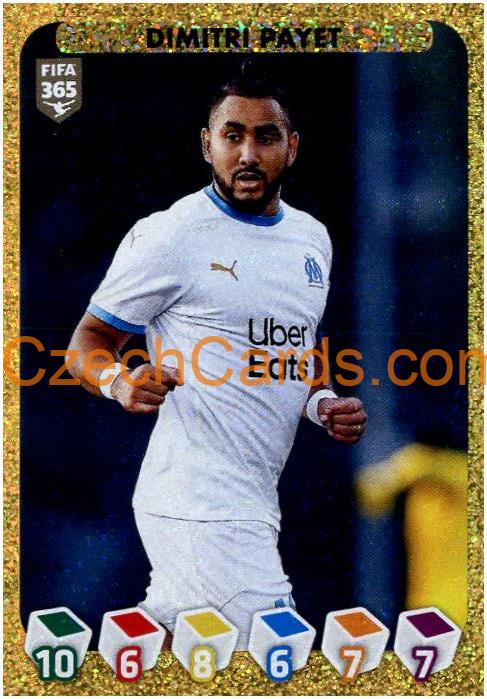 Dimitri Payet 2021 Panini FIFA 365 Sticker golden frame #327