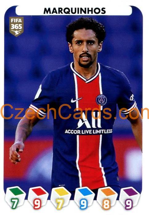 Marquinhos 2021 Panini FIFA 365 Sticker #329