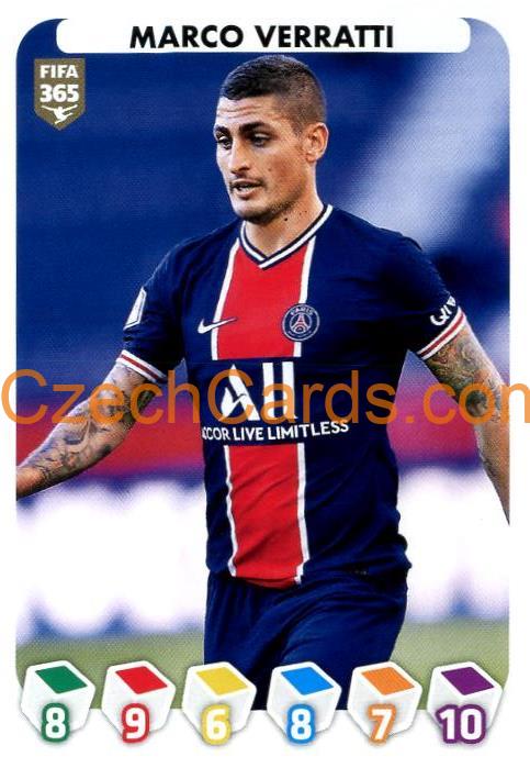 Marco Verratti 2021 Panini FIFA 365 Sticker #330